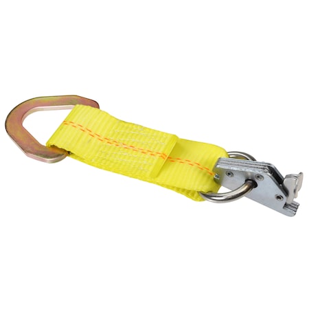 Us Cargo Control Heavy Duty 6" E Track Rope Tie-Off HDRTO6-Y